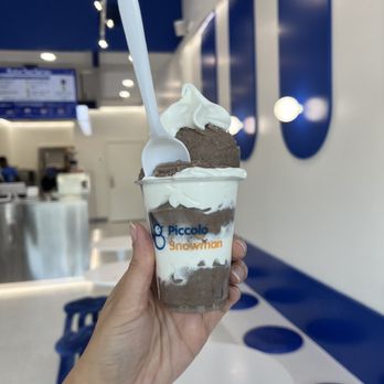 Piccolo Snowman - Big portions - Ice Cream & Frozen Yogurt Near Me - Katy, Texas