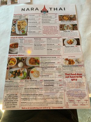 Menu photo 5 Nara Thai Houston, TX Menu photo 5 Nara Thai Houston, TX