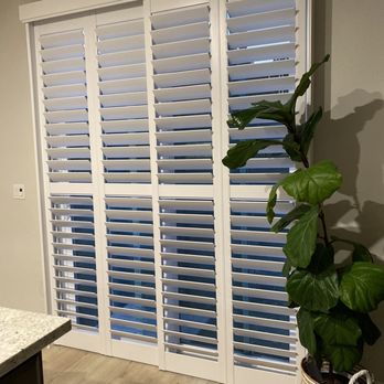 The Blind Butler - Sliding door shutters - Shutters Near Me