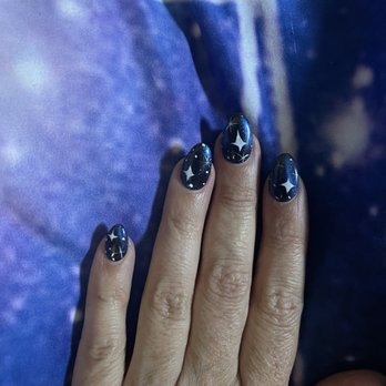 Katella Nails & Spa - My amazing galaxy dip manicure by Julie !! She's always the best - Nail Salons Near Me - Orange, California Katella Nails & Spa - My amazing galaxy dip manicure by Julie !! She's always the best - Nail Salons Near Me - Orange, California