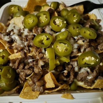 Mariscos Los Arcos - THE BEST NACHOS EVEEEERRRR!!!! - Mexican Near Me - Canoga Park, California
