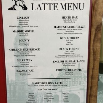 Central Perc European Cafe - Latte Menu - Breakfast & Brunch Near Me - Dayton, Ohio