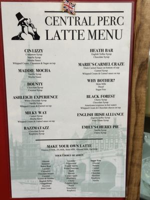Menu photo 1 Central Perc European Cafe Dayton, OH