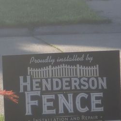 Henderson Fence - Supervisor Chad and 4 crewman are here at My Home In Macomb plus neighbors to remove the 33 yr old Cedar Wood fence!  :-) 7/28/2025