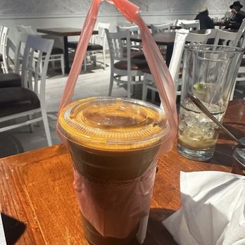 Thai Palms Restaurant - Adorable little to-go Thai iced tea off on an adventuuuure - Thai Near Me - Desert Hot Springs, California Thai Palms Restaurant - Adorable little to-go Thai iced tea off on an adventuuuure - Thai Near Me - Desert Hot Springs, California