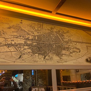 The Joyce Public House - Dublin map on wall in bar - Irish Pub Near Me - New York, New York The Joyce Public House - Dublin map on wall in bar - Irish Pub Near Me - New York, New York