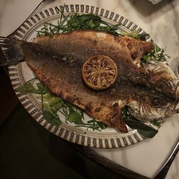 Osteria Mozza - Whole Branzino Alla Piastra - Italian Near Me - Washington, DC, District of Columbia Osteria Mozza - Whole Branzino Alla Piastra - Italian Near Me - Washington, DC, District of Columbia