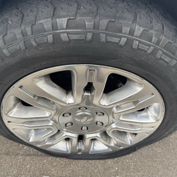 Clearwater Express Wash - West Rd - Damaged tires from wash - Car Wash Near Me - Houston, Texas