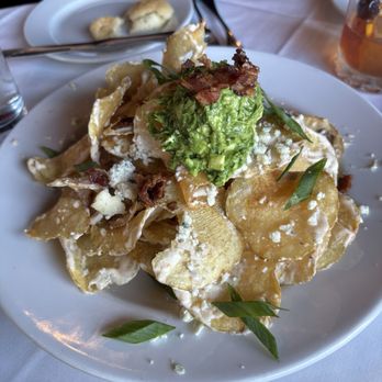 Cheever's Cafe - Bleu Cheese Potato Chips - New American Near Me - Oklahoma City, Oklahoma Cheever's Cafe - Bleu Cheese Potato Chips - New American Near Me - Oklahoma City, Oklahoma