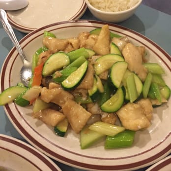 Sky Cafe - Stir fry fish with veggies - Chinese Near Me - Daly City, California Sky Cafe - Stir fry fish with veggies - Chinese Near Me - Daly City, California