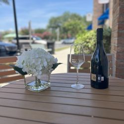 Salt + Vine - We have indoor and outdoor seating available.