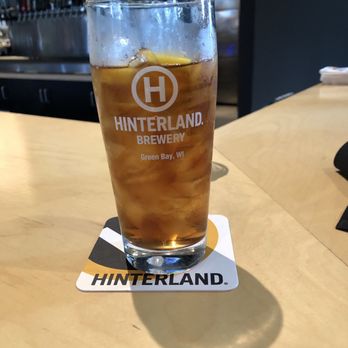Hinterland Brewery - Ice tea - New American Near Me - Green Bay, Wisconsin Hinterland Brewery - Ice tea - New American Near Me - Green Bay, Wisconsin