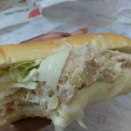 Tuna sub I forget which one I couldnt wait!!! Tuna sub I forget which one I couldnt wait!!!