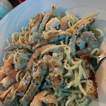 Toast - Shrimp scampi with chicken added. Fresh, flavorful and delicious! - Pizza Near Me - Ocean City, Maryland