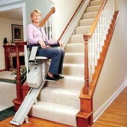 Patriot Mobility - We carry brand name stair lifts. Call to schedule an appointment.