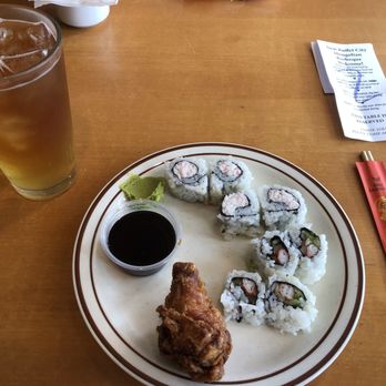 Mongolian BBQ - Not much selection in their sushi. Only rolls. They were not well made, it seems, and squished together. Iced tea seemed too thin. - Mongolian Near Me - Stillwater, Minnesota