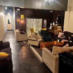 The Fig Tree Coffee, Art, & Music Lounge - Back area