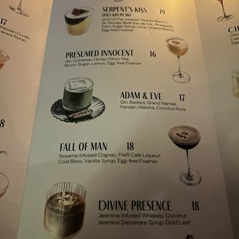 Noir Bar - Menu - Bars Near Me - Orlando, Florida