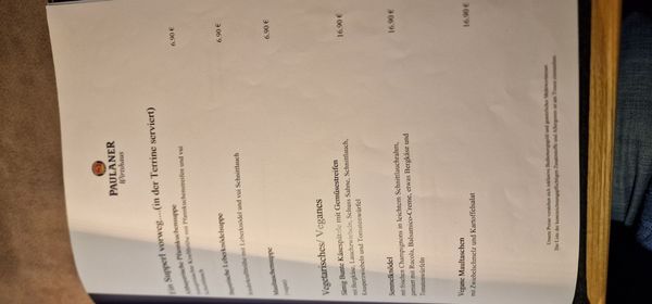 Menu photo 1 Paulaner Wetzlar, HE