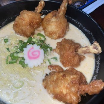 Gu Ramen Taps & Tapas - Lollipop Chicken Ramen - Ramen Near Me - Long Beach, California Gu Ramen Taps & Tapas - Lollipop Chicken Ramen - Ramen Near Me - Long Beach, California