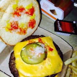 Went to this McDonalds and ordered a Quarter Pounder w/ Cheese and extra onions. I got a overlooked burger with a little onion.