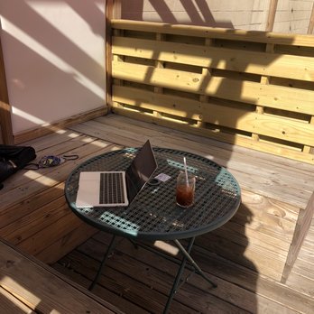 Falcon Coffee Bar - Outdoor patio. - Coffee & Tea Near Me - Nashville, Tennessee