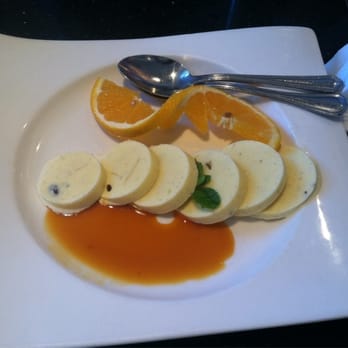 Dakshin - Kulfi with orange sauce - Indian Near Me - Washington, DC, District of Columbia
