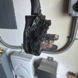 Amp Electric Construction - Results of AMP INSTALLING WITHOUT A PERMIT and without a GFCI