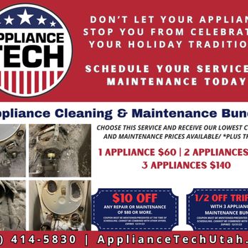 Appliance Tech - Coupon good through 12/31/23 - Appliances & Repair Near Me