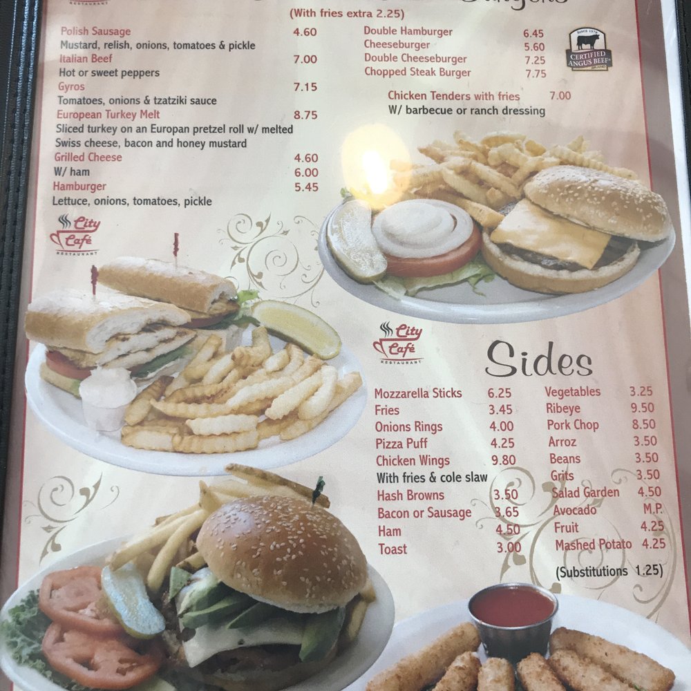 City Cafe - Menu, page 2 - Breakfast & Brunch Near Me - Chicago, Illinois