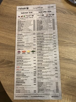 Menu photo 3 Chaiiwala Mississauga, ON