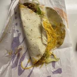 Hair in taco Hair in taco