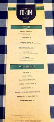 Menu photo 3 The Forum White Sulphur Springs, WV Menu photo 3 The Forum White Sulphur Springs, WV