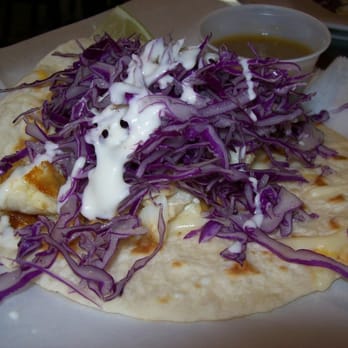 Mariscos Clemente - Taco de Pescado (it tasted like grilled tilapia) - Mexican Near Me - Fullerton, California Mariscos Clemente - Taco de Pescado (it tasted like grilled tilapia) - Mexican Near Me - Fullerton, California