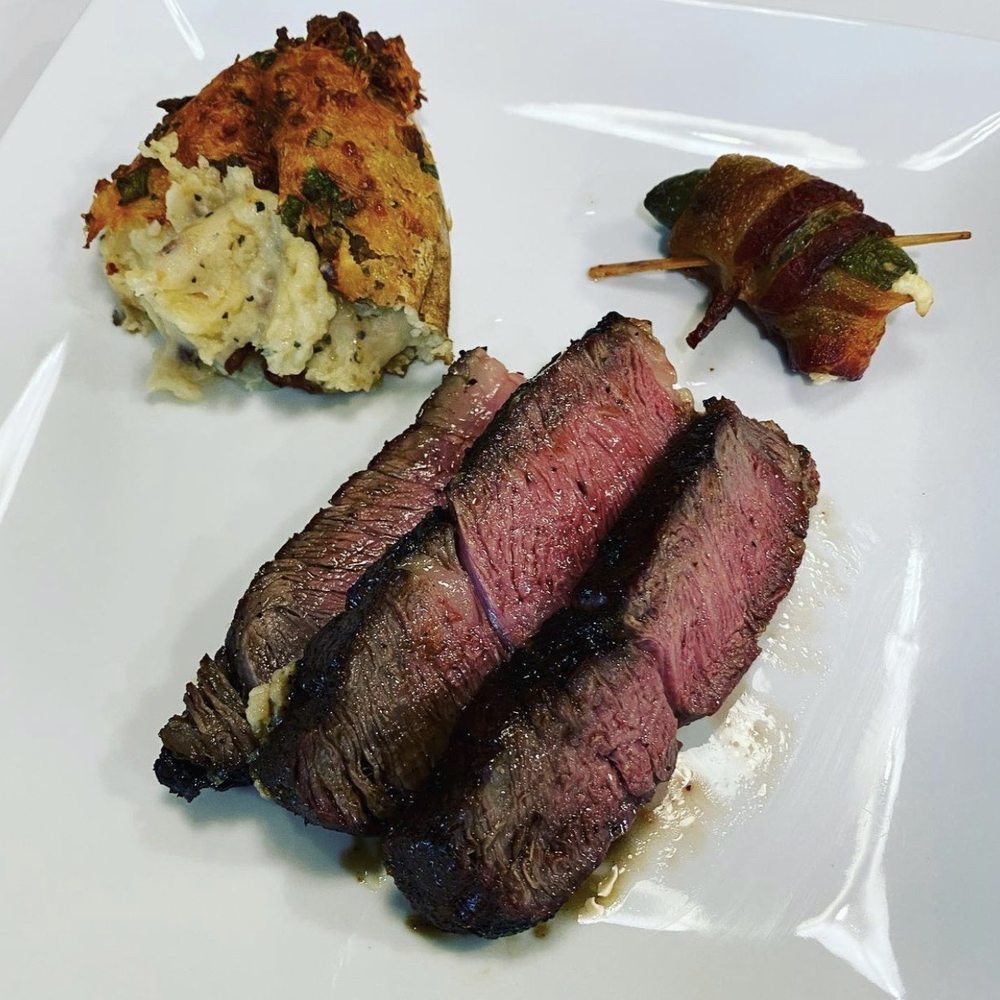 Rusty Nail Meats - We split the potatoes - sharing is caring, but I won't share my steak! LOL - Butcher Near Me - Scottsdale, Arizona Rusty Nail Meats - We split the potatoes - sharing is caring, but I won't share my steak! LOL - Butcher Near Me - Scottsdale, Arizona