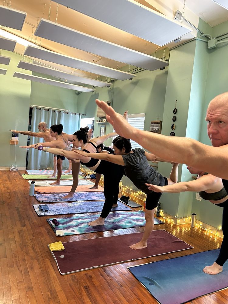Hot Yoga Rockaway Beach Logo