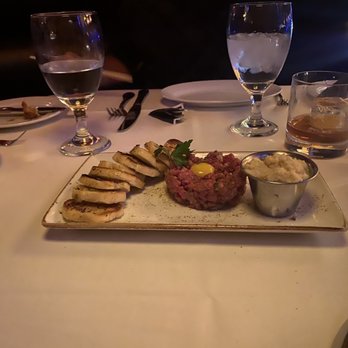 Ocean Prime - Tartar with a side of horseradish - Seafood Near Me - Denver, Colorado Ocean Prime - Tartar with a side of horseradish - Seafood Near Me - Denver, Colorado