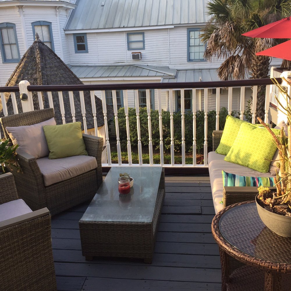 Bayfront Marin House - Deck - Hotels Near Me - Saint Augustine, Florida