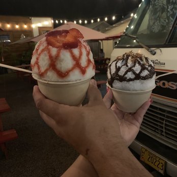 Wailua Shave Ice - Love Potion and Almond Joy - Shaved Ice Near Me - Kapaa, Hawaii Wailua Shave Ice - Love Potion and Almond Joy - Shaved Ice Near Me - Kapaa, Hawaii