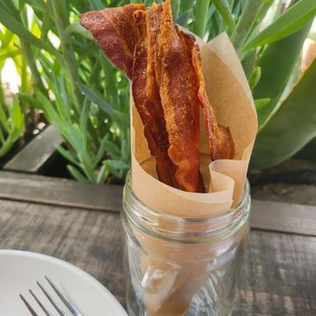 Midtown Spirits - Item: Jar of Bacon It's bacon. Lol, it is not greasy at all. Very crispy, I would say it's air fried. Pretttyyy good man. - Bars Near Me - Sacramento, California Midtown Spirits - Item: Jar of Bacon It's bacon. Lol, it is not greasy at all. Very crispy, I would say it's air fried. Pretttyyy good man. - Bars Near Me - Sacramento, California