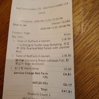 Red Farm - Asian Fusion Near Me - London, XGL Red Farm - Asian Fusion Near Me - London, XGL