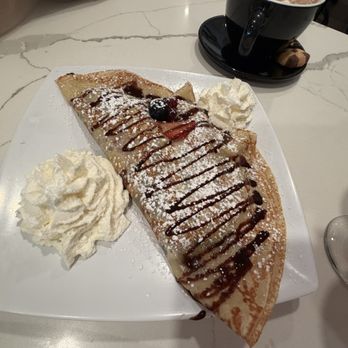 Euro Caffe - The French Revolution (w/ raspberries and blueberries, we also added strawberries)...very fruit filled yummy - Coffee & Tea Near Me - Orange, California