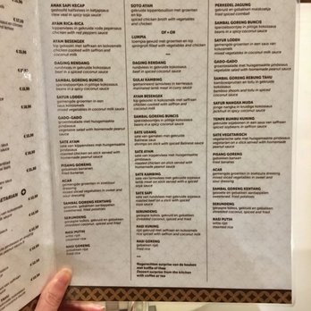 Dèsa - Rijsttafel options, including a vegetarian spread! - Indonesian Near Me - Amsterdam, New Hampshire