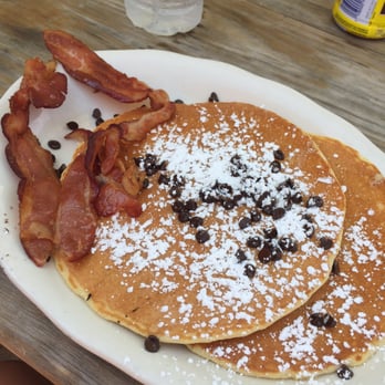 Meg's Grill - Chocolate chip pancakes - Breakfast & Brunch Near Me - Lavallette, New Jersey Meg's Grill - Chocolate chip pancakes - Breakfast & Brunch Near Me - Lavallette, New Jersey
