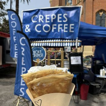 Holy Crepes! - Nutella with strawberry and banana - Creperies Near Me - New Orleans, Louisiana Holy Crepes! - Nutella with strawberry and banana - Creperies Near Me - New Orleans, Louisiana
