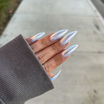 Bestow Nails Spa - gel-x fill with builder gel, gel polish, and chrome powder - Nail Salons Near Me - Pico Rivera, California Bestow Nails Spa - gel-x fill with builder gel, gel polish, and chrome powder - Nail Salons Near Me - Pico Rivera, California