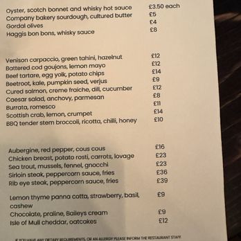 Angels with Bagpipes - Menu - Bars Near Me - Edinburgh, EDH