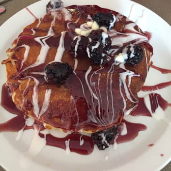 Le Andos Cafe - Blackberry White Chocolate Chip Pancakes - Salad Near Me - Macomb, Michigan Le Andos Cafe - Blackberry White Chocolate Chip Pancakes - Salad Near Me - Macomb, Michigan