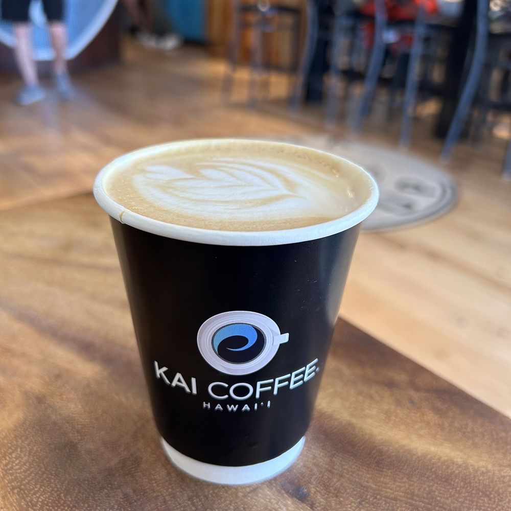 Kai Coffee - Macadamia latte, excellent flavor! - Creperies Near Me - Honolulu, Hawaii Kai Coffee - Macadamia latte, excellent flavor! - Creperies Near Me - Honolulu, Hawaii