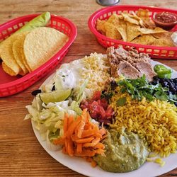 Kombüse - Tacoteller vegetarisch